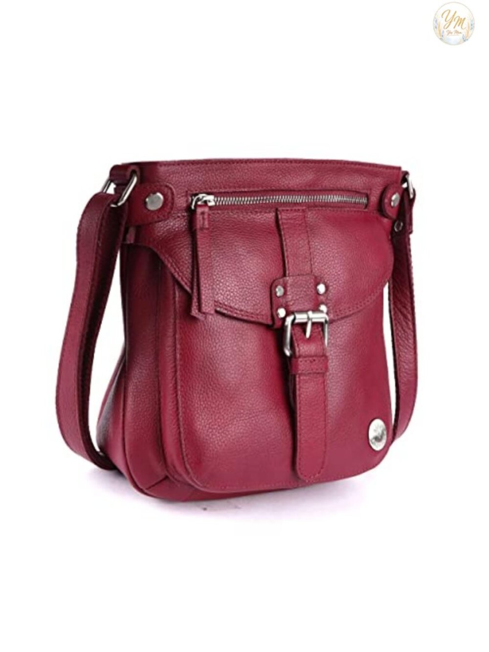 Real Leather Crossbody Bag for Women Adjustable Strap Handbag